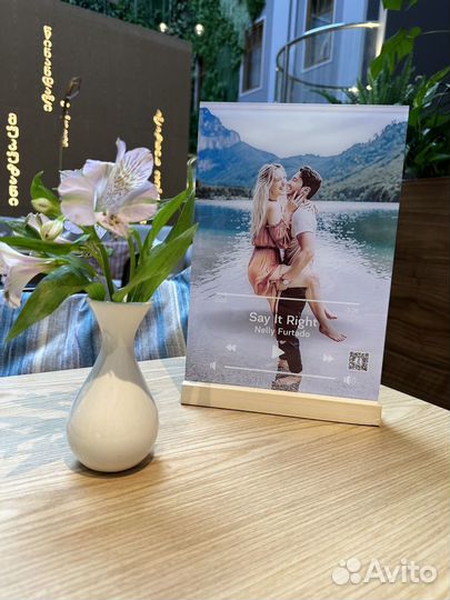 Витраж с фото / Подарок