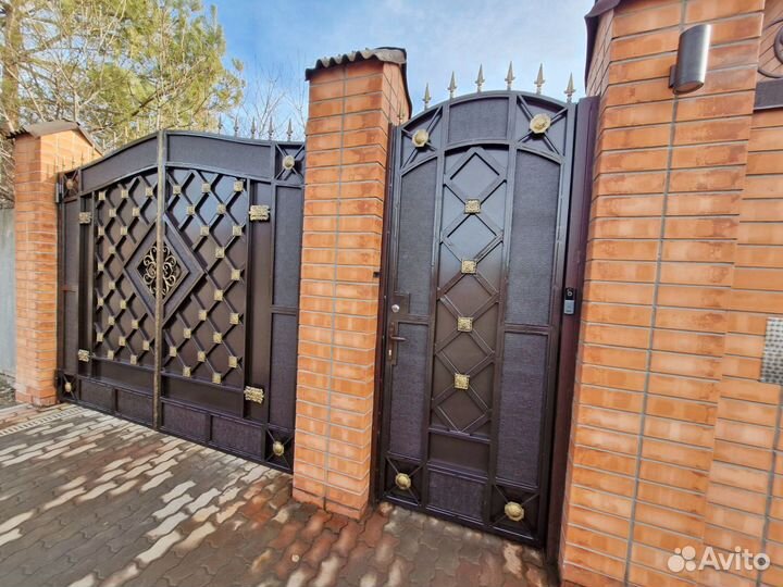Ворота Металлические Кованые