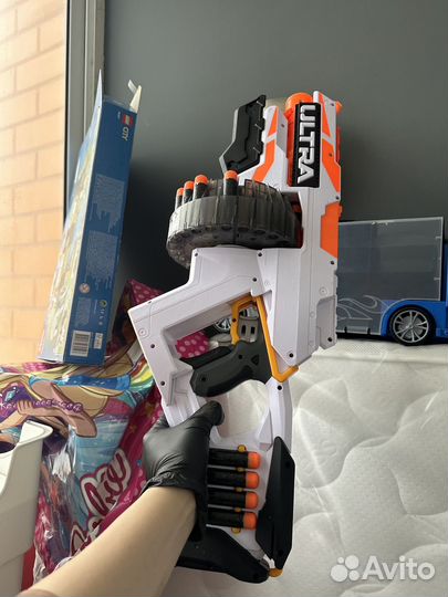 Нерф пулемет