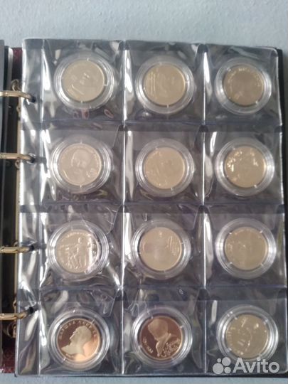 Юбилейные монеты СССР пруф