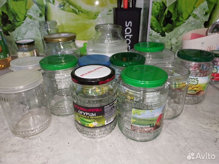 Банки стеклянные