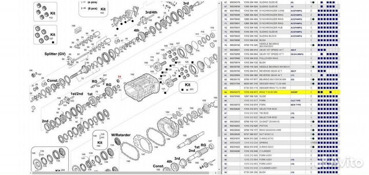 Шайба упорная 18мм ZF Iveco Stralis