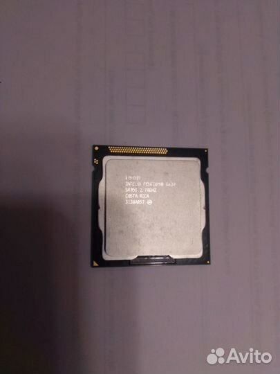 Процессор intel Pentium G630 DDR 3 -1066