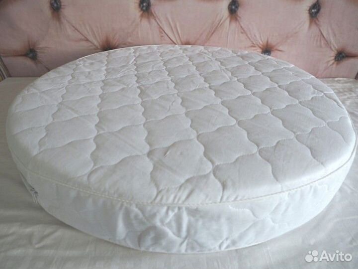 Матрас детский круглый 75*75
