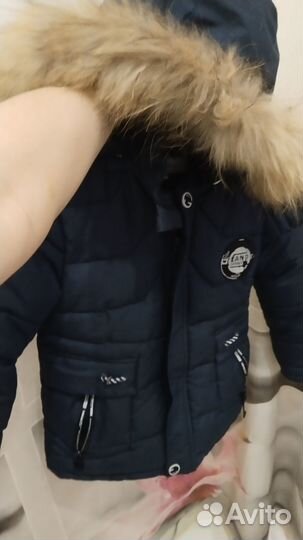 Куртка зимняя для мальчика 110