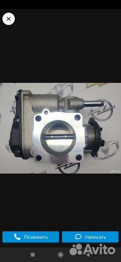Дроссельная заслонка chevrolet lacetti 1.6