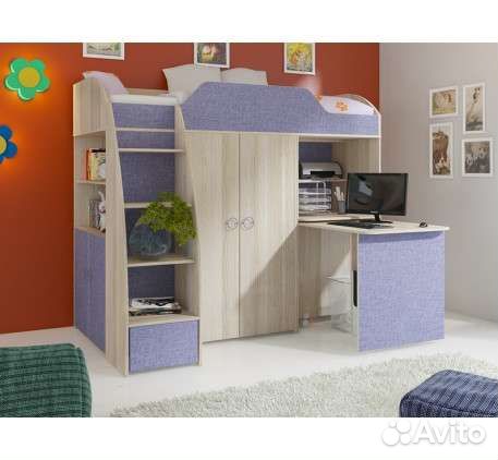 Кровать чердак