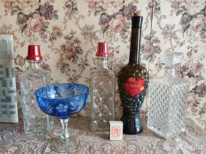 Бутылка стеклянная