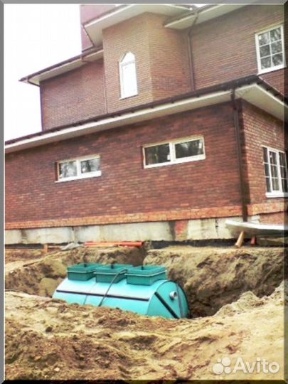 Септик под ключ. Рассрочка 12 мес