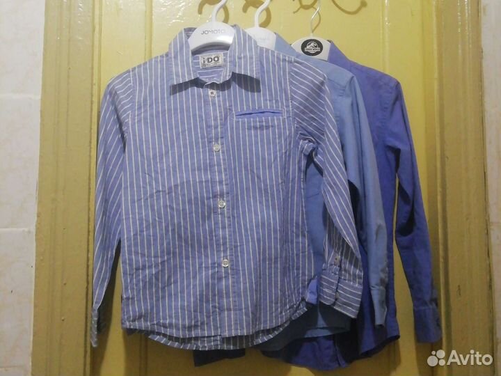 Желетки и рубашки для школы