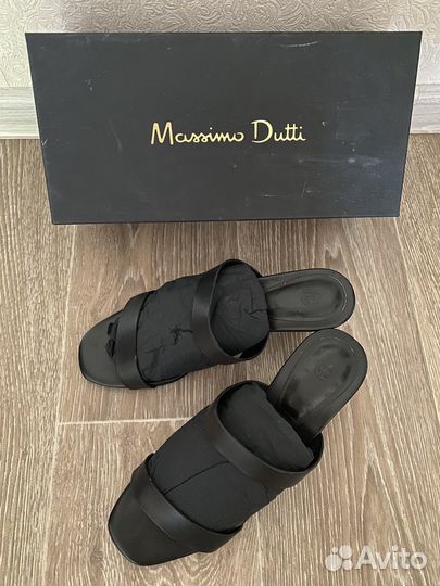 Massimo Dutti Босоножки 38 размер натуральная кожа