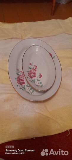 Столовый сервиз фарфор СССР