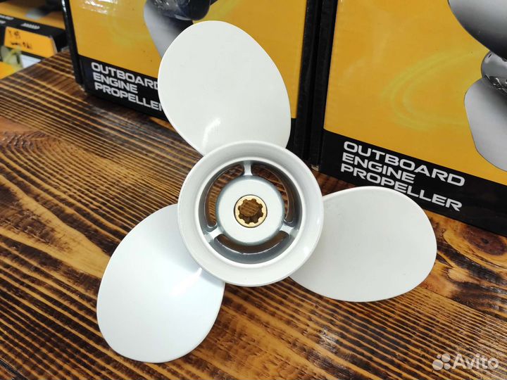Гребной винт Yamaha 9.9-15, 3x9-1/4x10-J