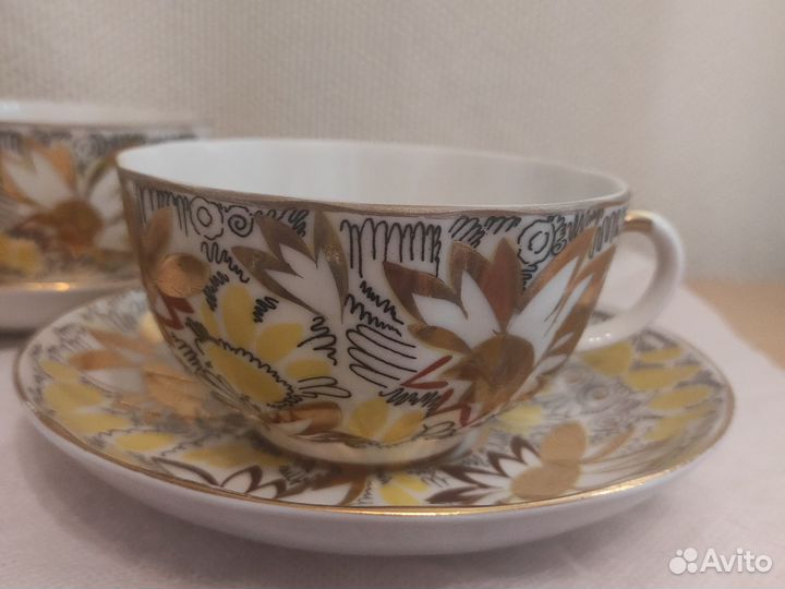 Чашка с блюдцем лфз