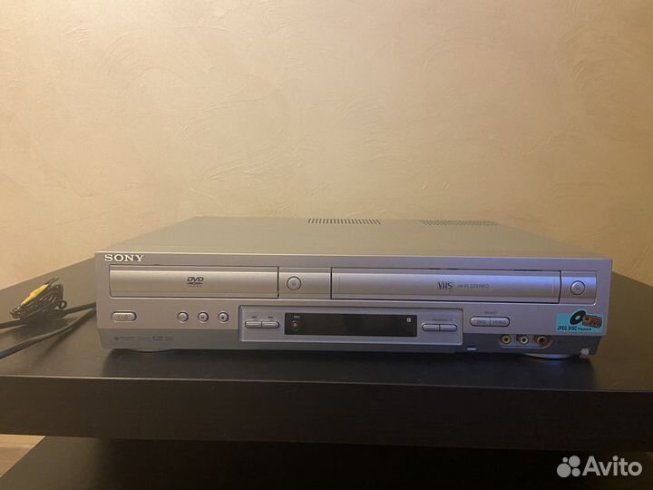DVD player Video Cassette recorder Sony