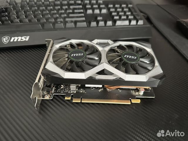 Видеокарта MSI geforce gtx 1650 super купить в Москве | Электроника | Авито