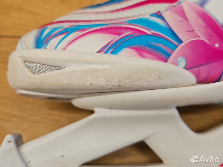 Коньки детские раздвижные nordway 31 36