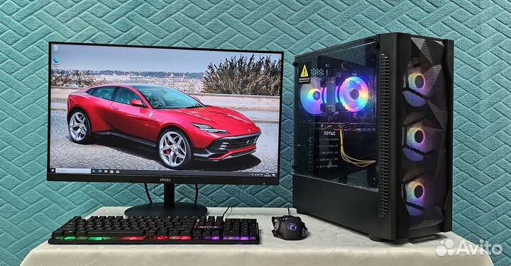 Игровой i3 10100f/16/1024SSD/gtx1660s 6Gb новый