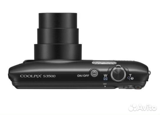 Цифровой фотоаппарат Nikon Coolpix S3500 Black