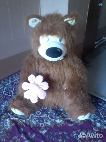 Мишка с цветочком