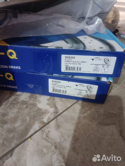 Диски тормозные ford focus 2 передние sd5302