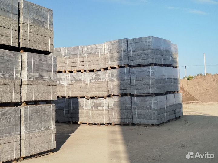 Шлакоблок стеновой 4950 шт