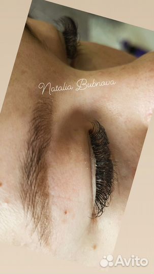 Наращивание ресниц 2D