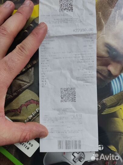 Xbox one x cyberpunk 2077 edition 1tb новый