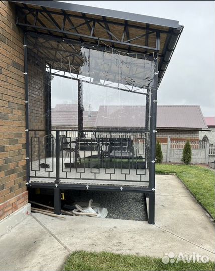 Мягкие окна для беседок террас и веранд