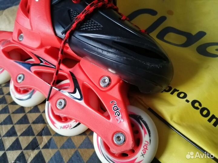 Роликовые коньки детские раздвижные