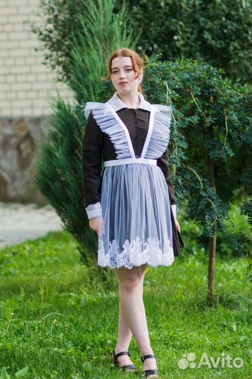 Школьный фартук новый последний