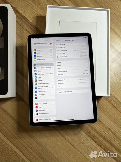 iPad Air 5 64Gb WiFi 96% Акб (300+Отзывов)