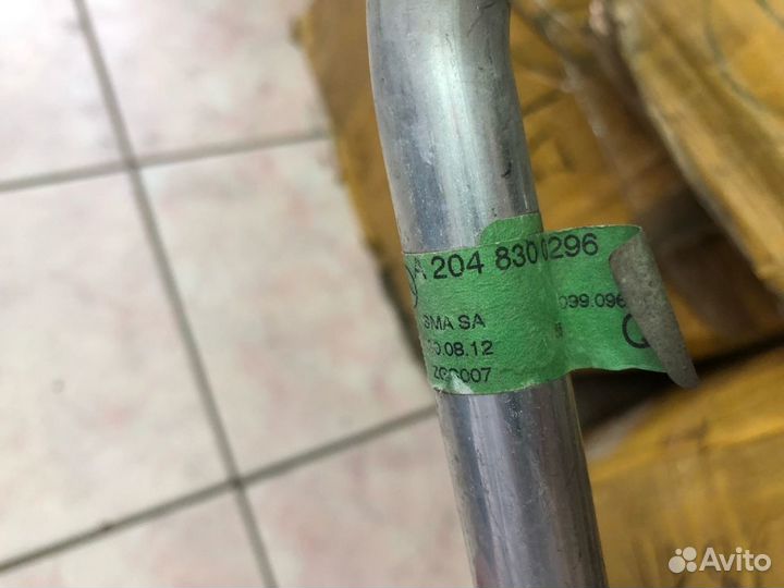 Трубки отопителя Mercedes GLK X204