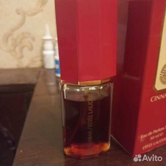 Духи винтаж СССР cinnabar