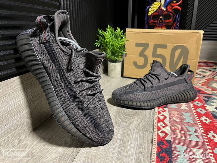 Кроссовки Adidas Yeezy Boost 350 V2 Black RF