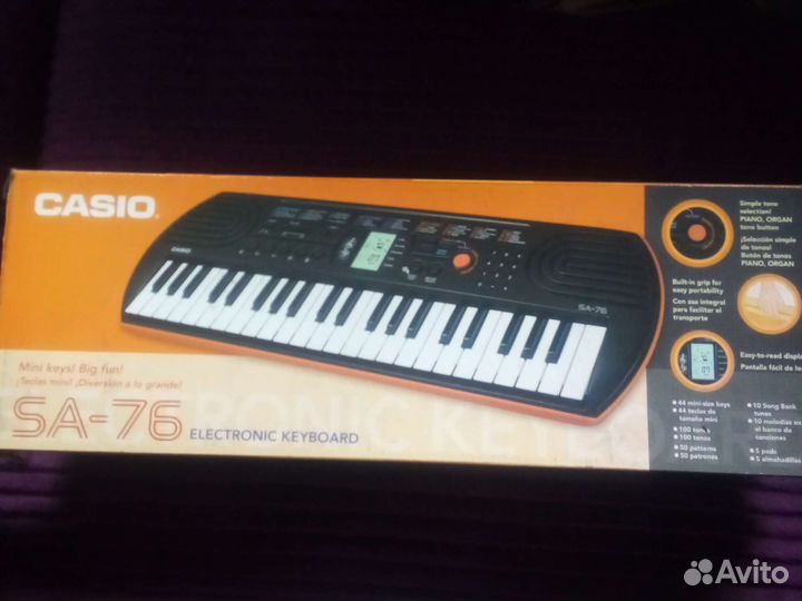 Синтезатор casio sa-76