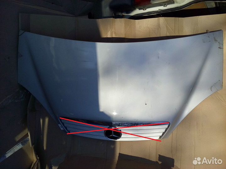 Mercedes A-klasse 168 w168 a168 капот 1997-2004год