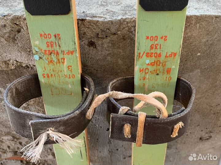 Лыжи советские детские