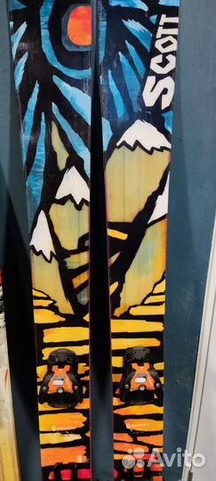 Горные лыжи Scott scrapper 124