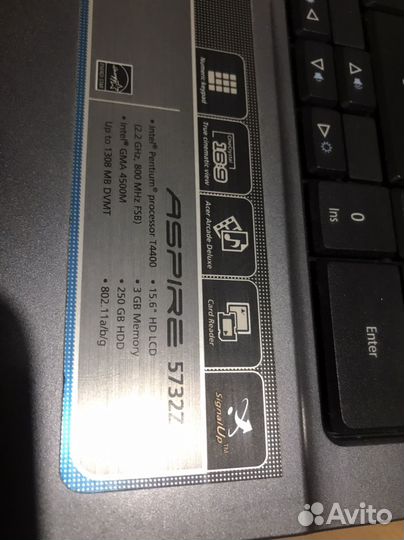 Acer aspire 5732 z