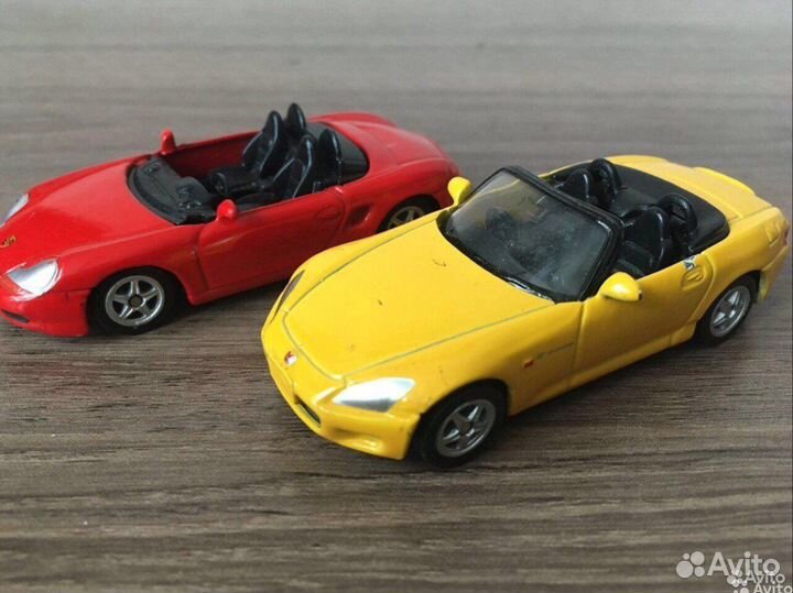 Набор металлических машинок welly 1:64