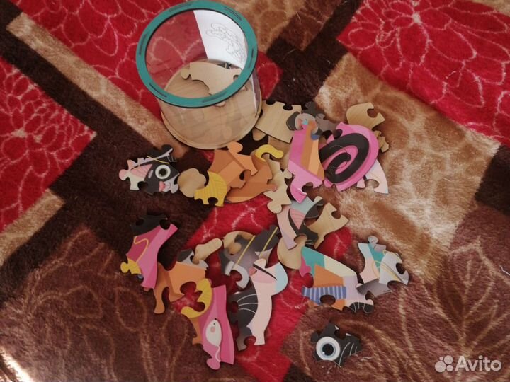 Пазл деревянный