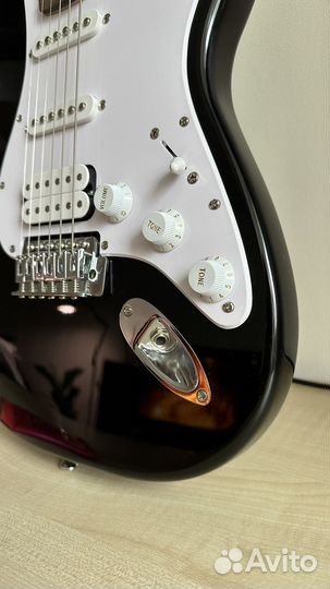 Электрогитара Fender Squier Stratocaster HSS Black