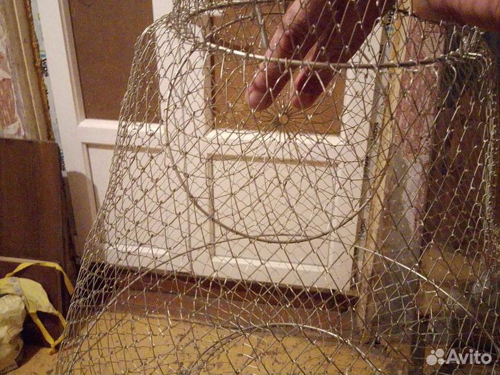 Садок рыболовный металлический