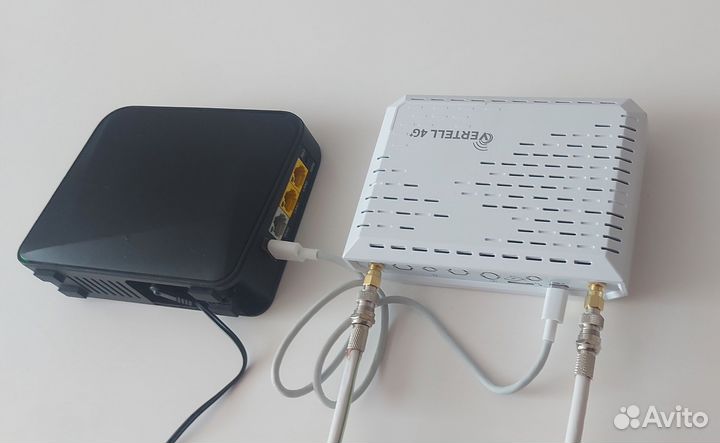 Комплект интернета 4G+ Cat.9 модем роутер антенна