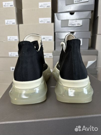 Rick Owens Abstract clear sole low