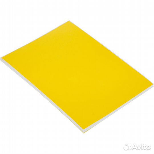 Самоклеящаяся цветная бумага А4, уп. 36 листов