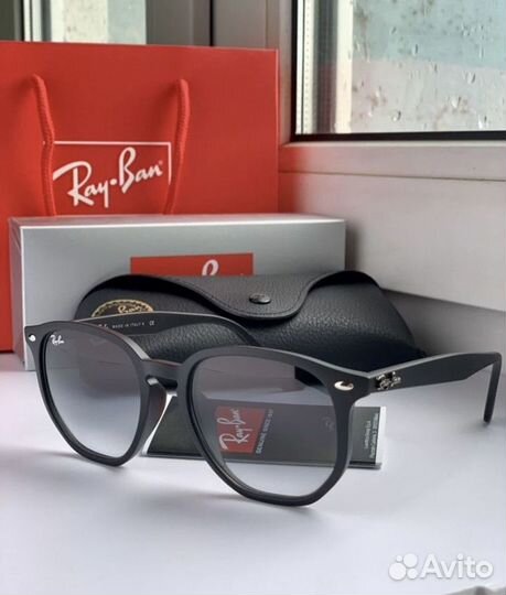 Очки ray ban hexagonal пепельные