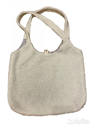 Сумка плюшевая шоппер