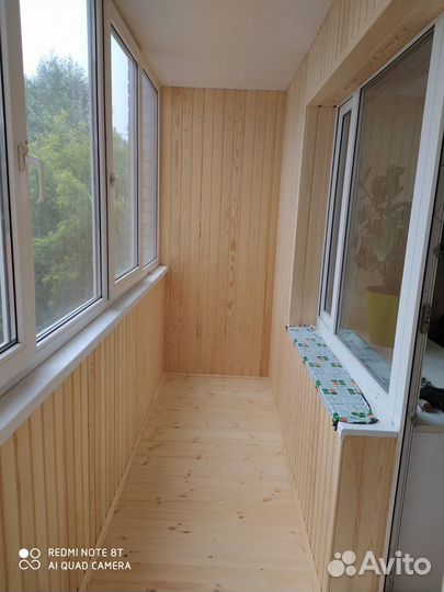 Отделка и остекление балконов и лоджий